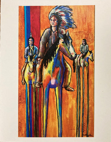 Notecard- Warriors of the Tribe